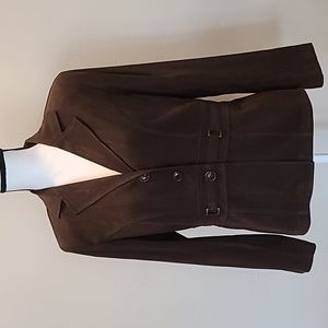 Womens brown Notations dress jacket, Small